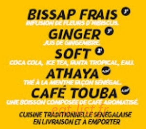 Carte et menu de Chez Ami - Mama African Food à Annecy — Les boissons