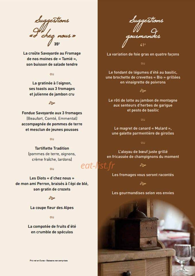 Chez Mamie Lise — carte page 7