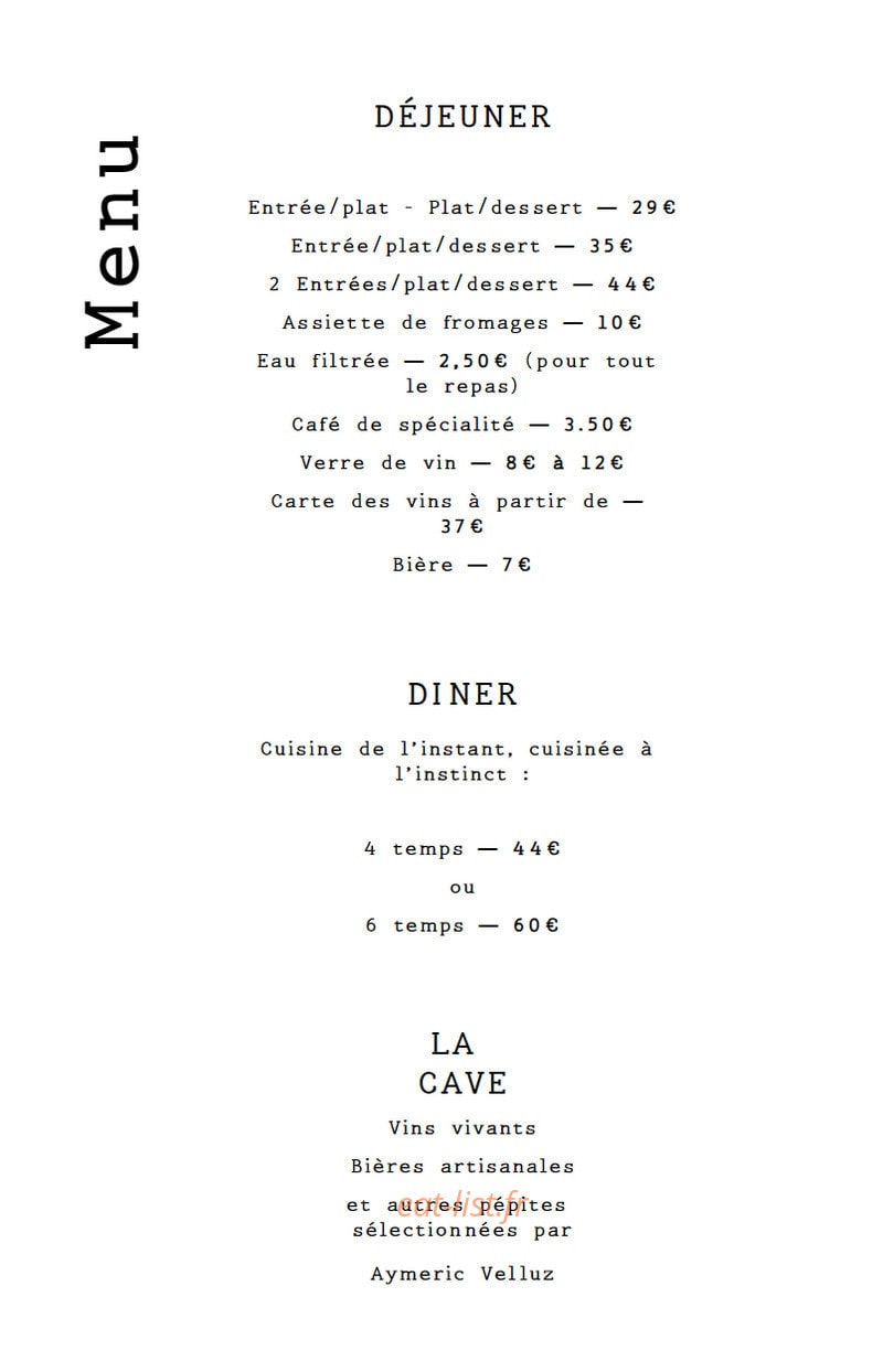 Choral — carte page 1