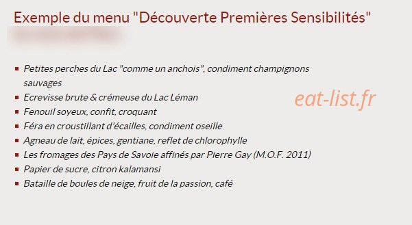 Clos des Sens — carte page 2