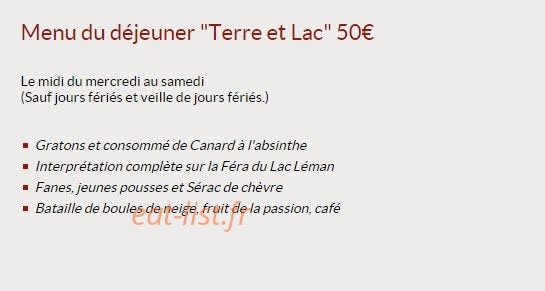Clos des Sens — carte page 3
