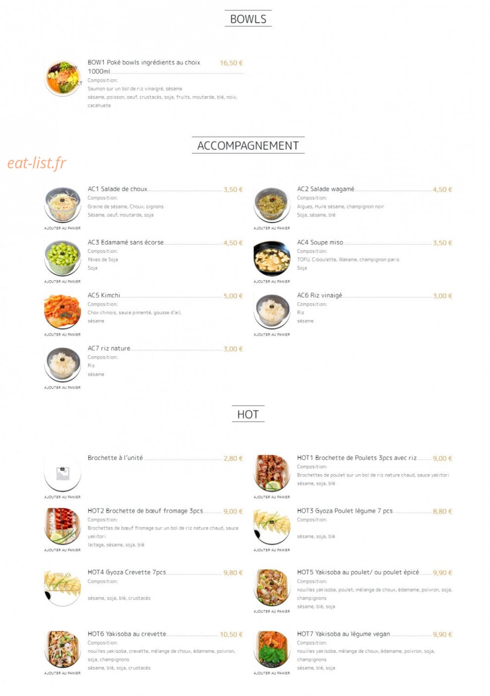 Fujikoya — carte page 8