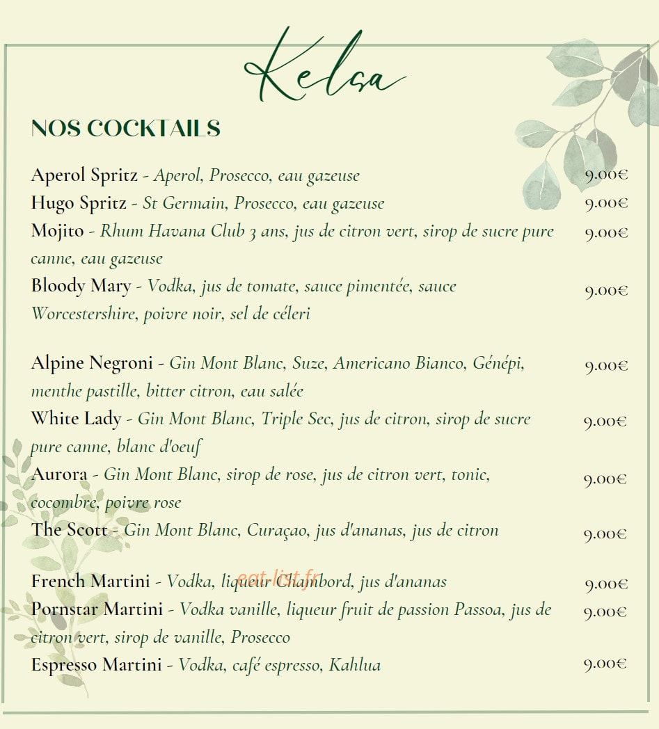 Kelsa — carte page 3