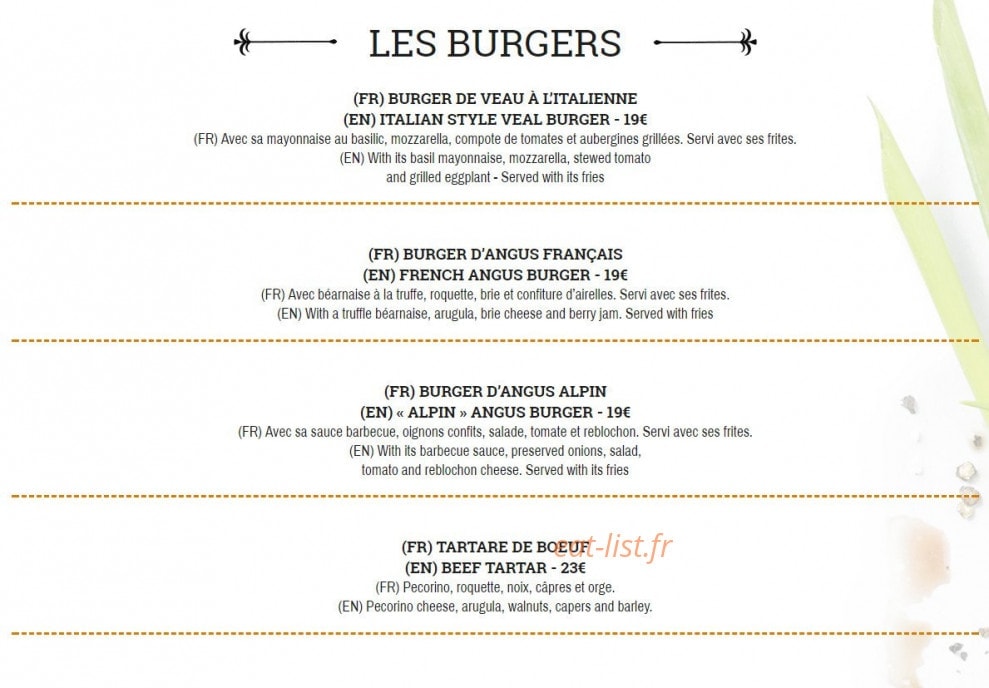 L'alpin — carte page 3