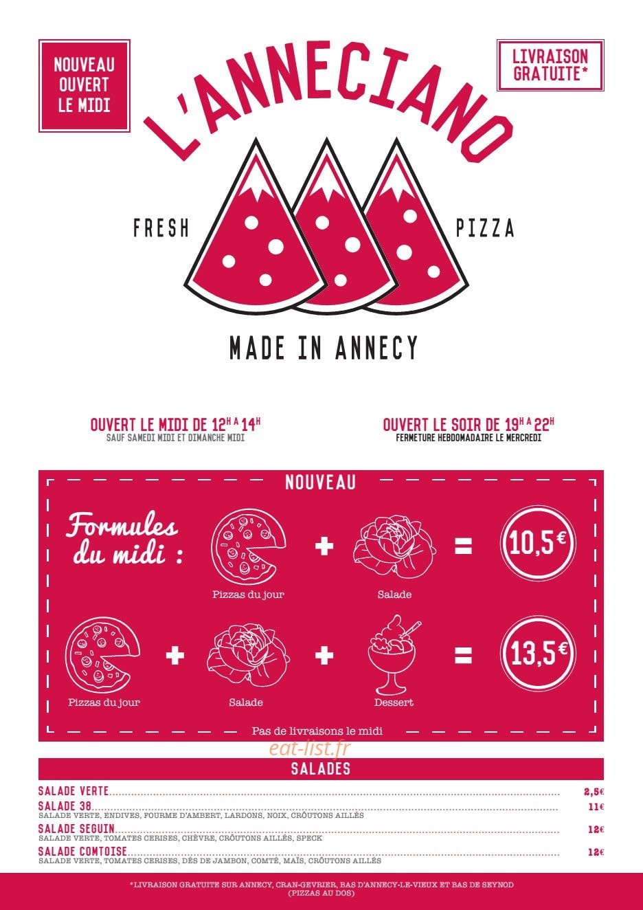 L'Anneciano — carte page 1
