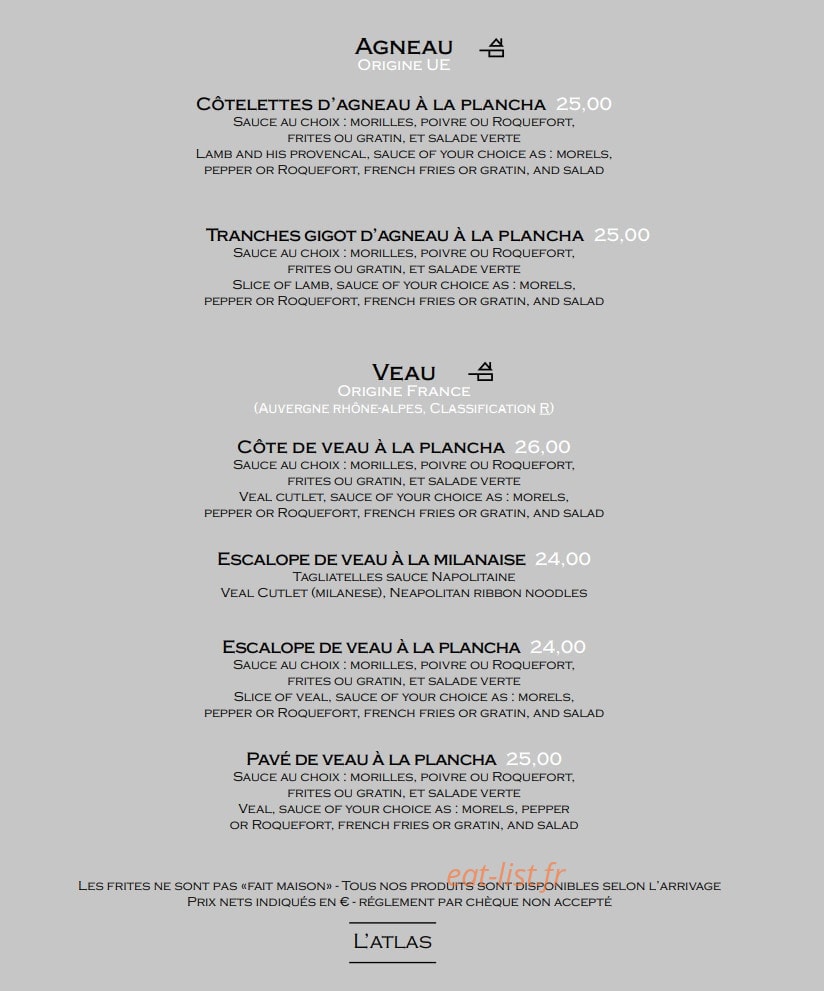 L'Atlas — carte page 5