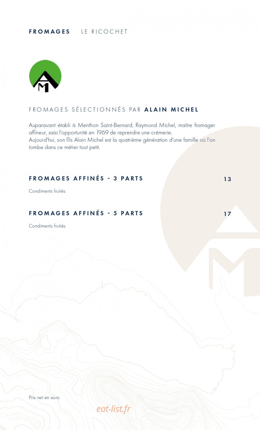 L'Ecailler — carte page 6