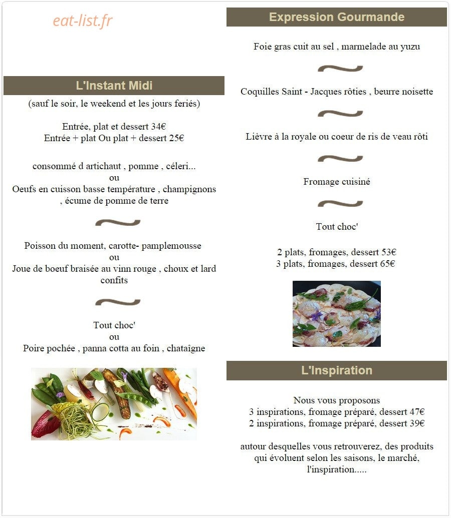 L' esquisse — carte page 1