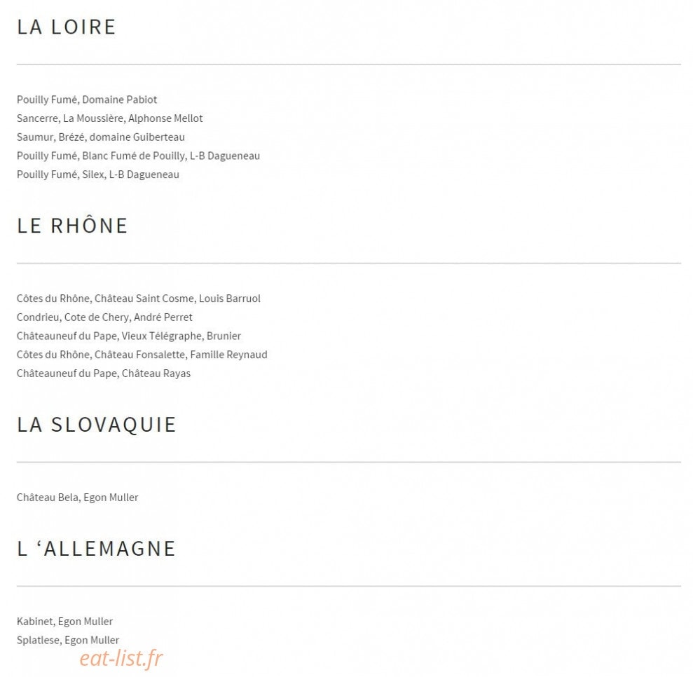 L'Étage — carte page 13