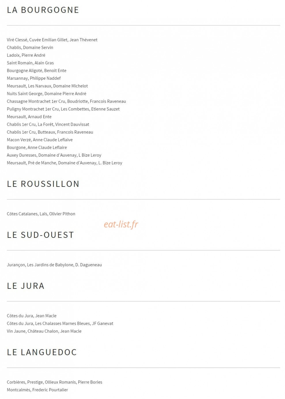 L'Étage — carte page 12
