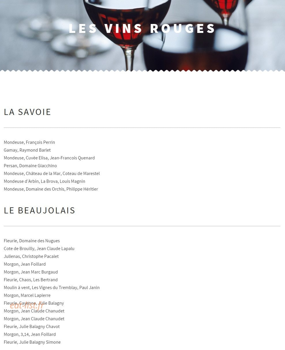 L'Étage — carte page 6