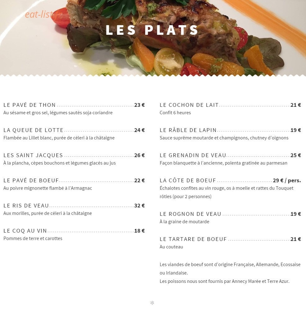 L'Étage — carte page 2