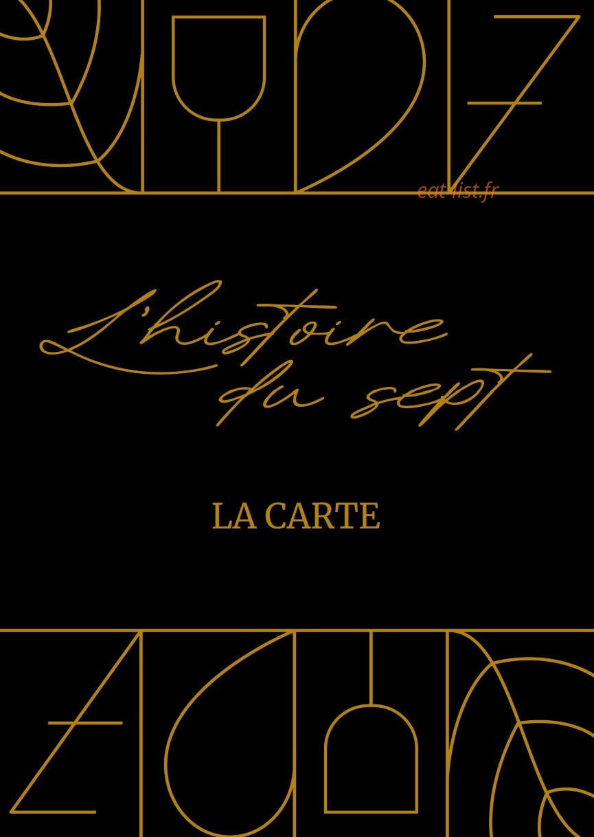 L'histoire du Sept — carte page 1