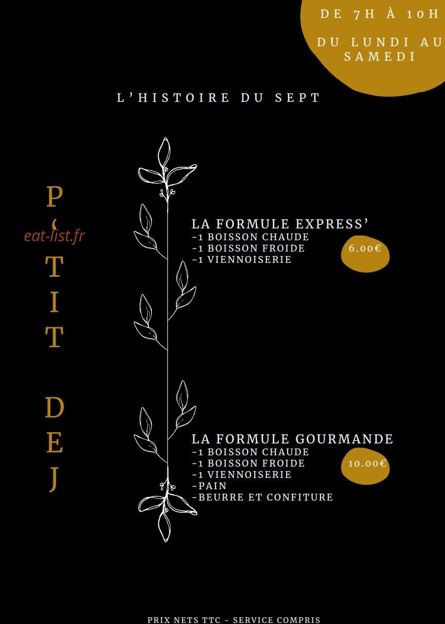 L'histoire du Sept — carte page 8