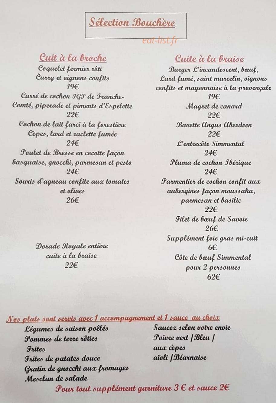 L'Incandescent — carte page 1