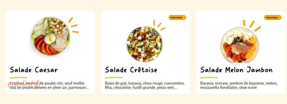 La Croissanterie — carte page 4