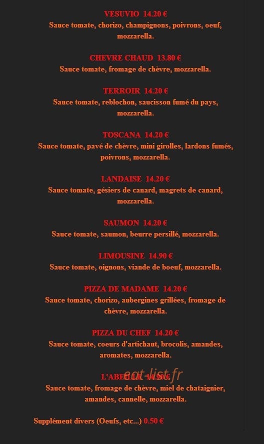 La Flamme d'Or — carte page 6
