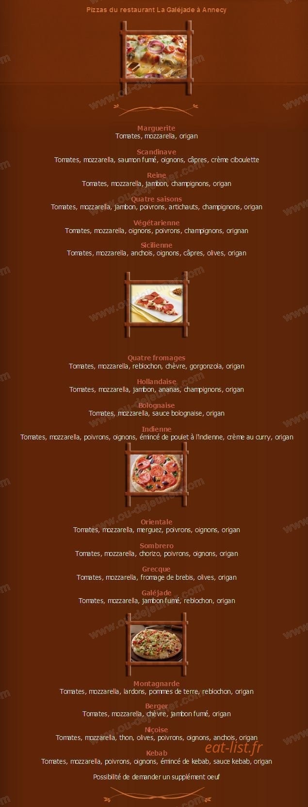 La Galéjade — carte page 12