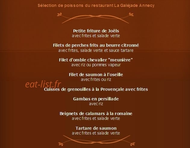 La Galéjade — carte page 10