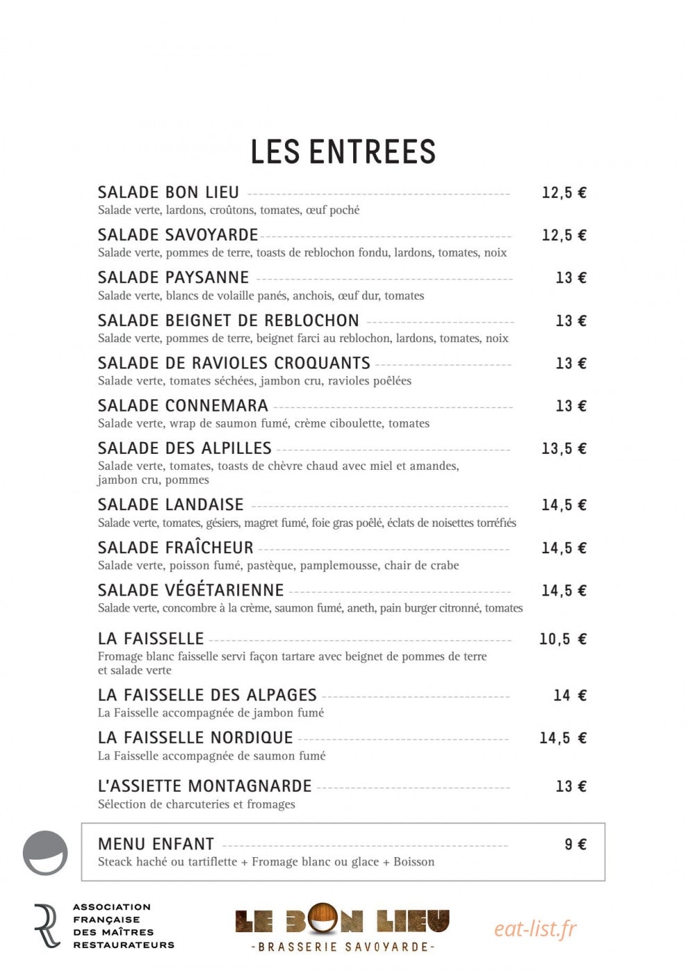 Le Bon Lieu — carte page 1