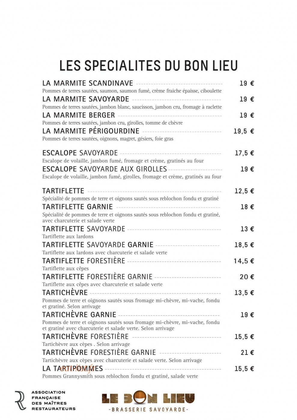 Le Bon Lieu — carte page 3