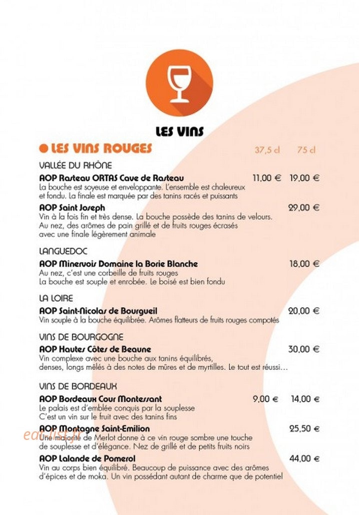 Le Bowl — carte page 8