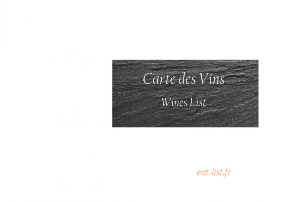 Le Chalet — carte page 13