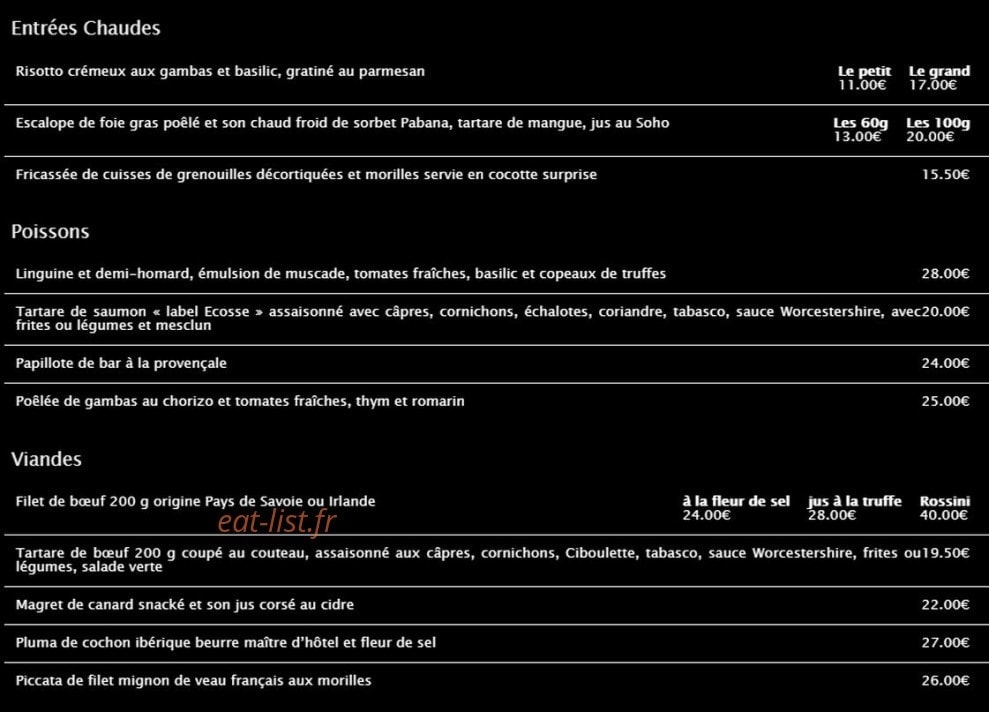 Le Clocher — carte page 1