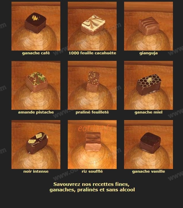 Le Comptoir du Pain — carte page 5