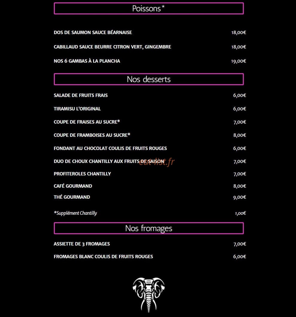 Le Deep House — carte page 4