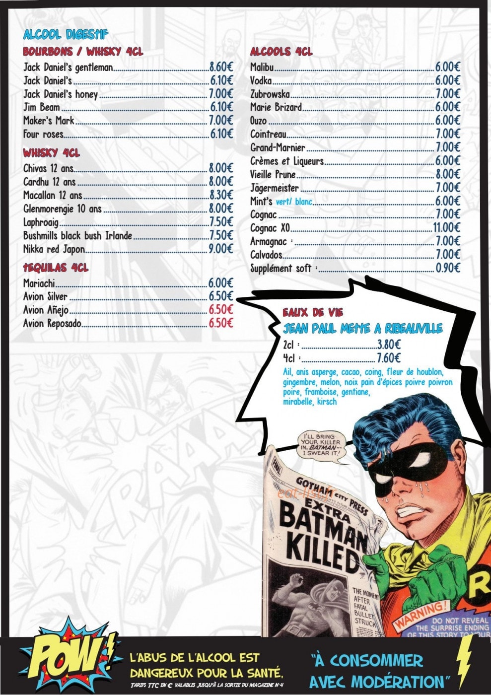 Le Munich — carte page 19