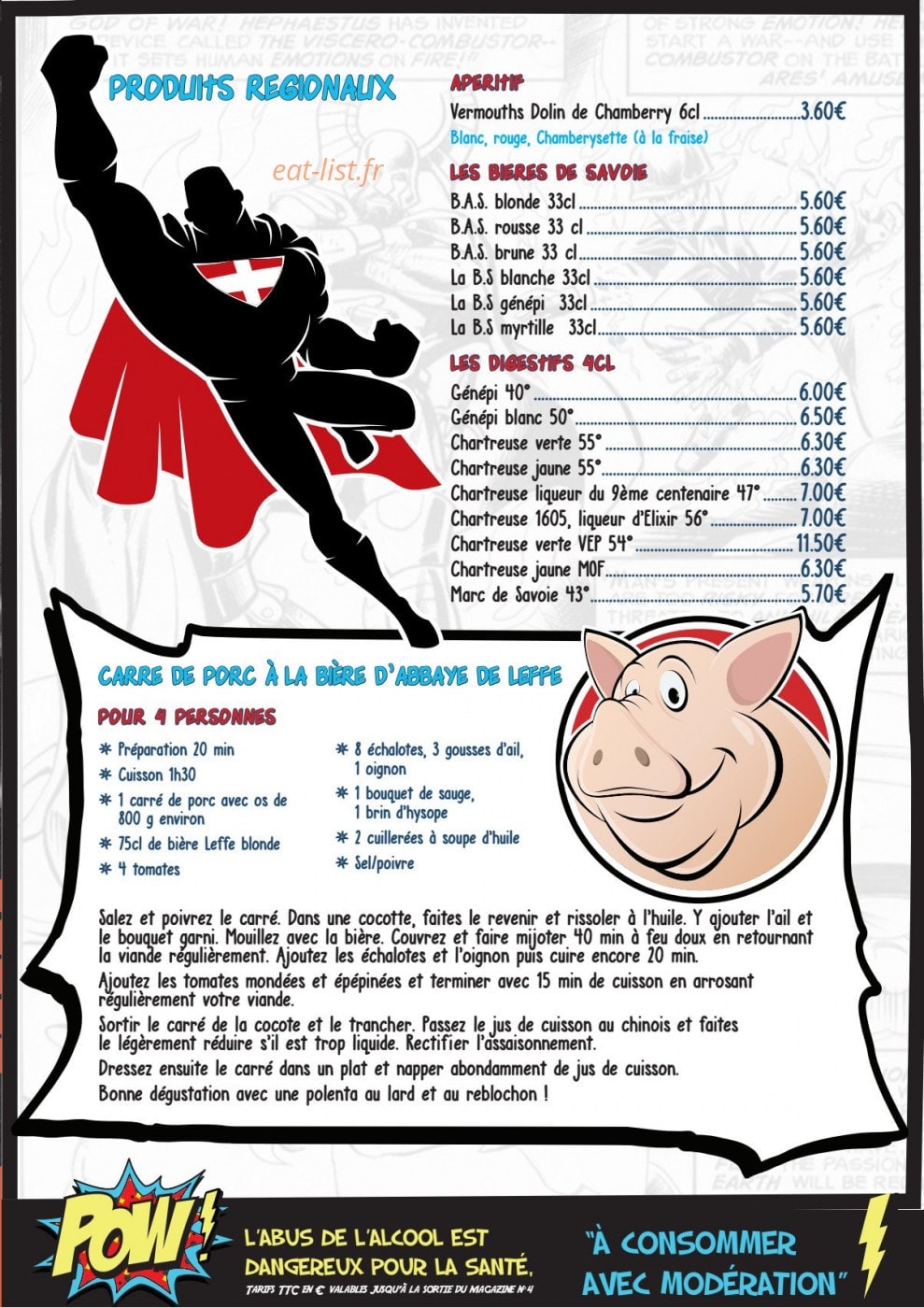 Le Munich — carte page 16