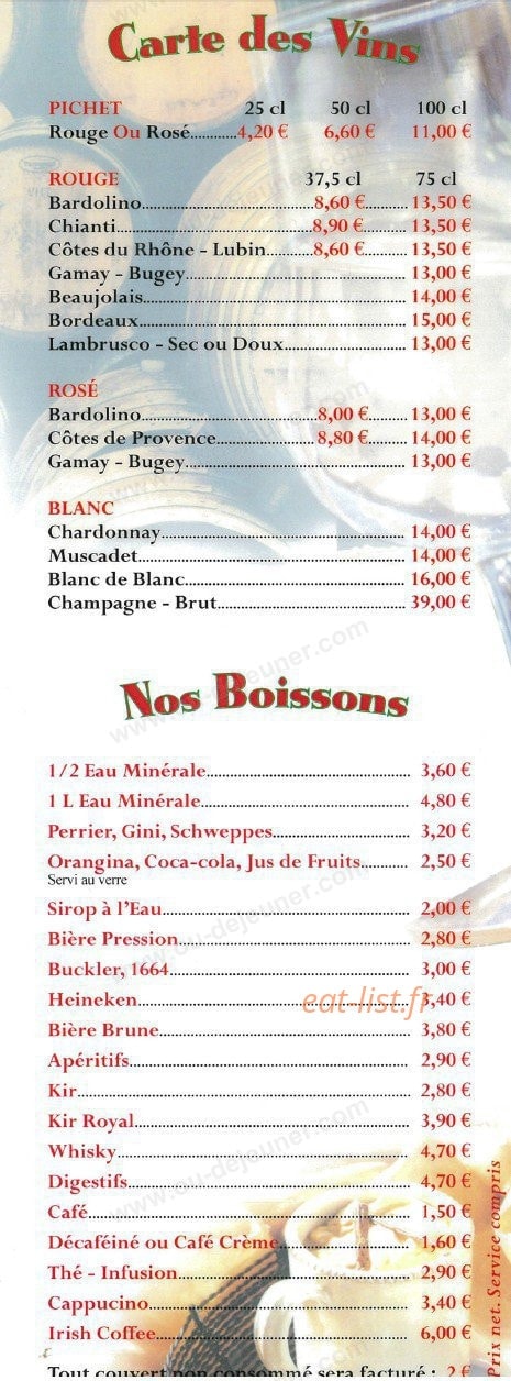 Le Napoli — carte page 4