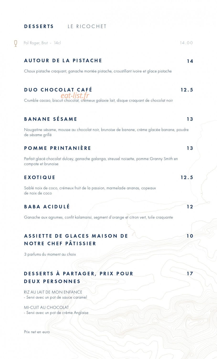 Le Ricochet — carte page 6
