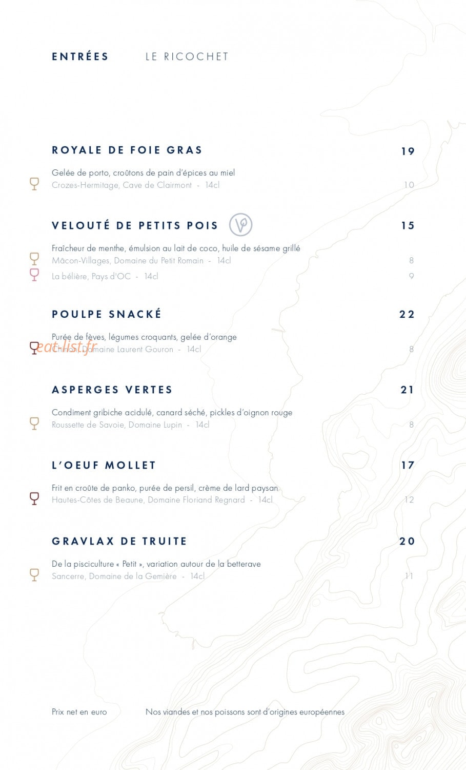 Le Ricochet — carte page 2