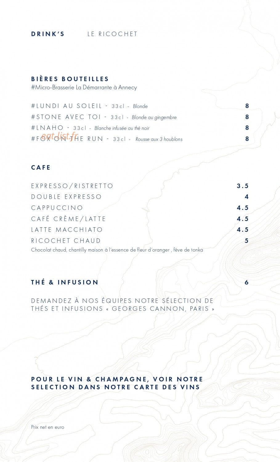 Le Ricochet — carte page 12