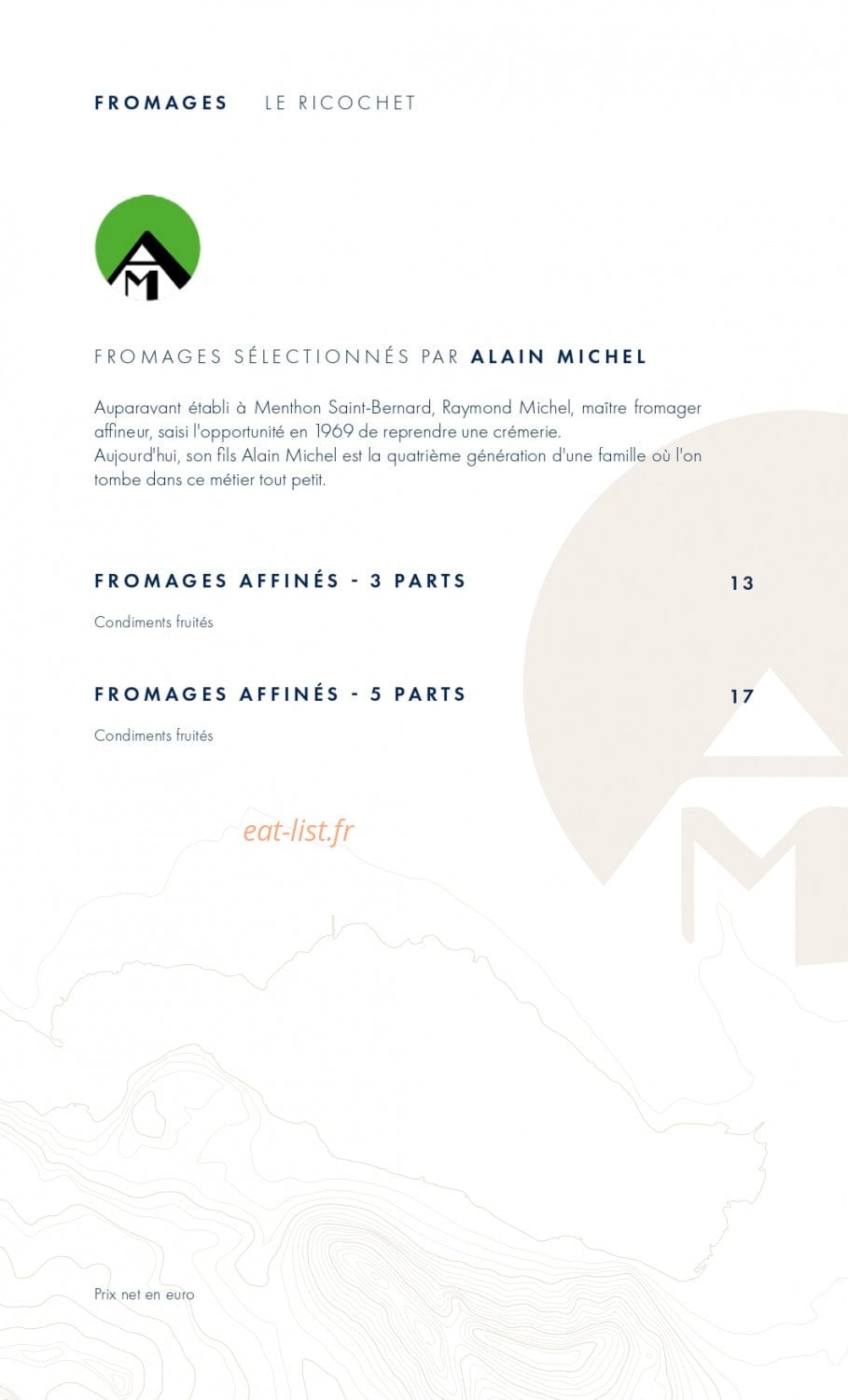Le Ricochet — carte page 7