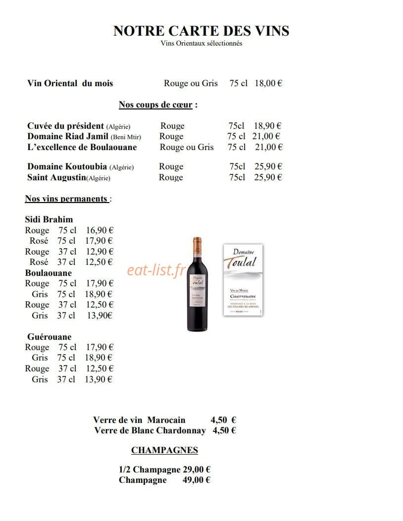 Le Ryad — carte page 8