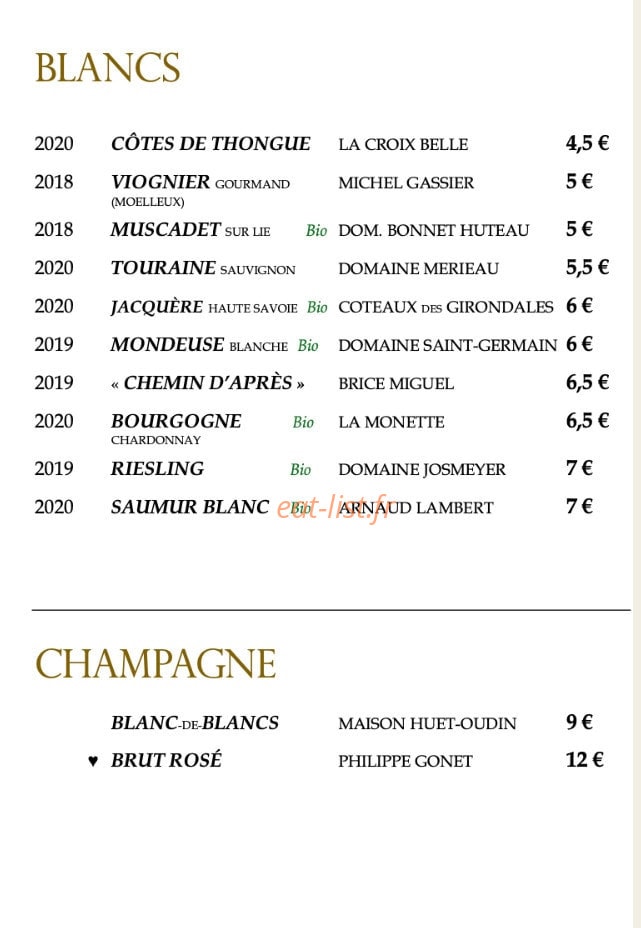Le Salon Français — carte page 4