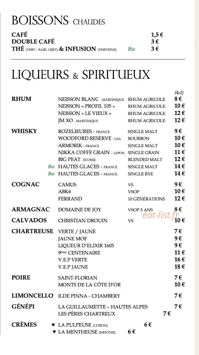 Le Salon Français — carte page 6