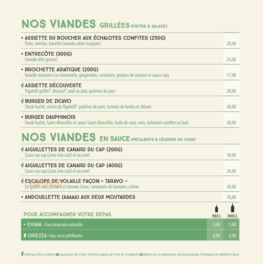 Le taravo — carte page 5
