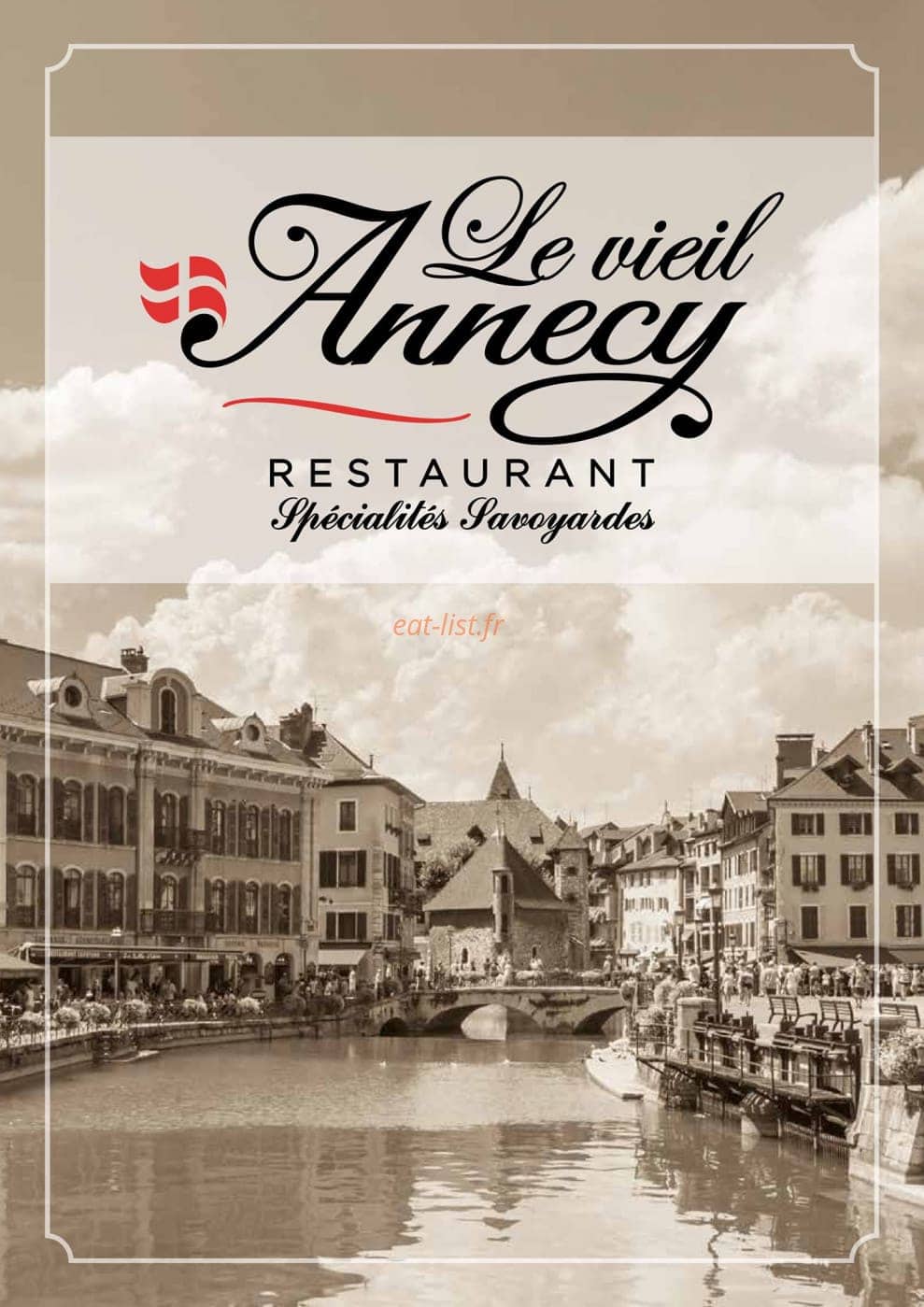 Le Vieil Annecy — carte page 1