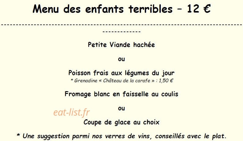 Les chineurs de la cuisine — carte page 9