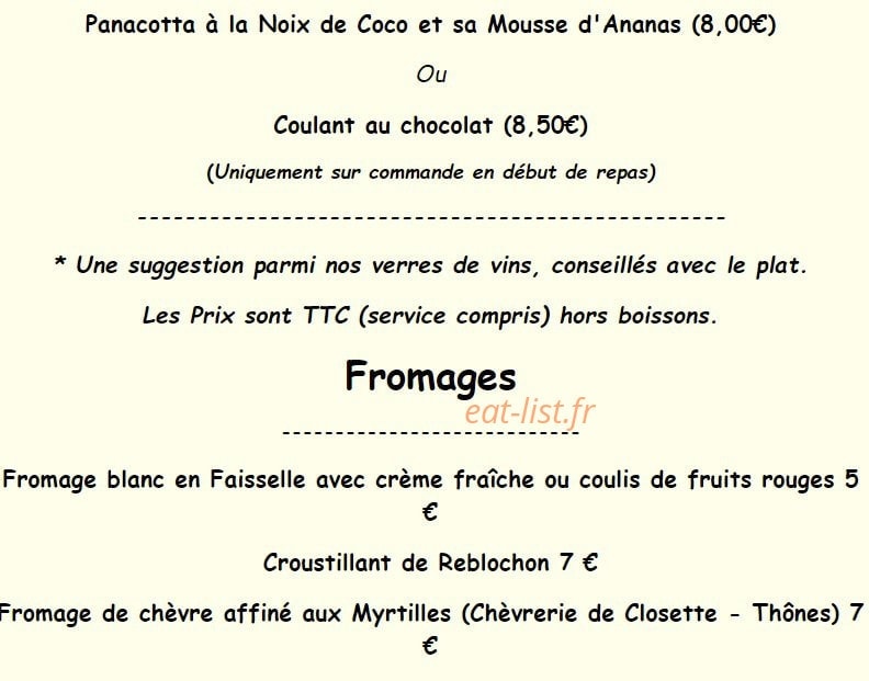 Les chineurs de la cuisine — carte page 6