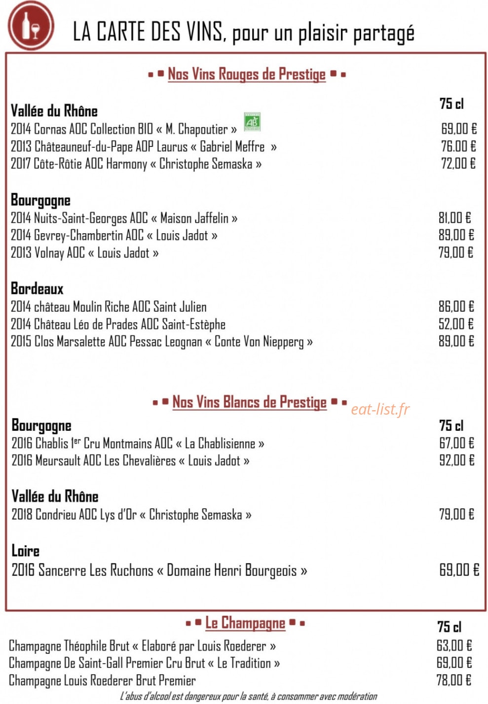 Les Cimes — carte page 3