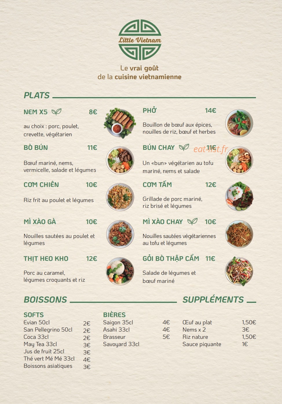Little Vietnam — carte page 1