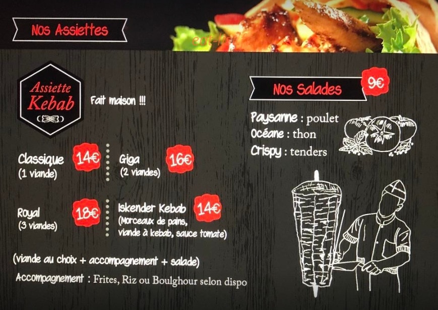 My Kebab — carte page 5