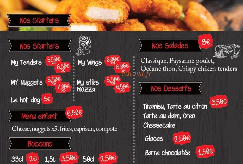 My Kebab — carte page 7