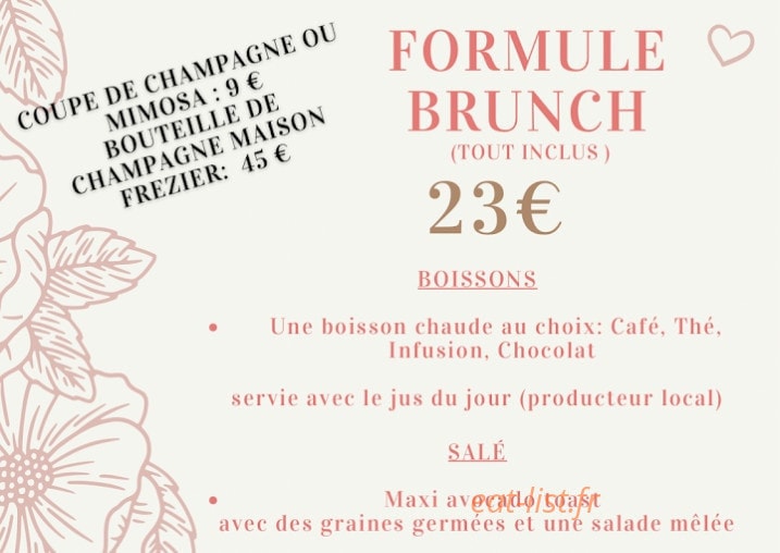 Mylk Tea Café — carte page 1