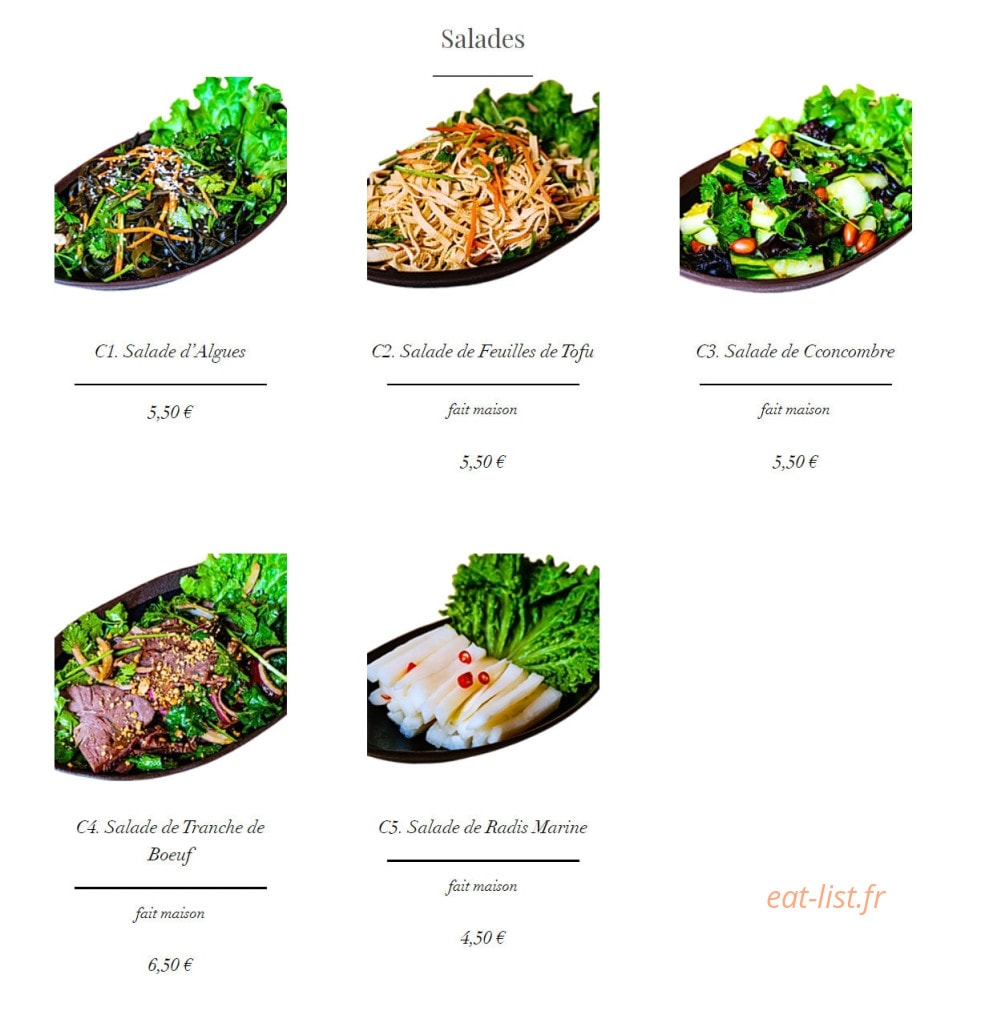 Nouilles nouilles — carte page 4